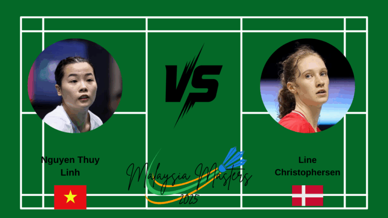 Nguyen Thuy Linh Vs Line Christophersen |Malaysia Masters 2025|