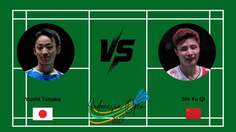 Yushi TANAKA (JPN) Vs SHI Yu Qi (CHN) | Indonesia Open 2025