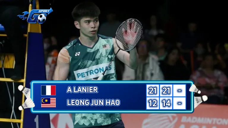 A LANIER (FRA) VS LEONG JUN HAO (MAS) | JAPAN OPEN 2025 BADMINTON