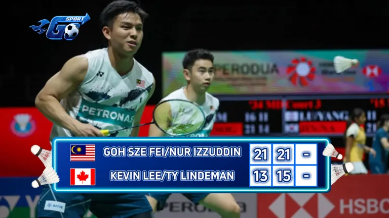 GOH SZE FEI/NUR IZZUDDIN (MAS) vs KEVIN LEE/TY LINDEMAN (CAN) | JAPAN OPEN 2025 BADMINTON