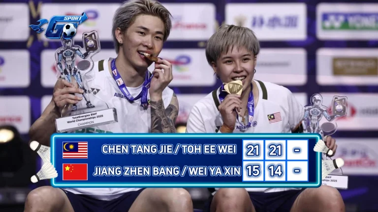 CHEN TANG JIE / TOH EE WEI (MAS) VS JIANG ZHEN BANG / WEI YA XIN (CHN) | TOTALENRGIES BWF WORLD CHAMPIONSHIPS 2025 | FINAL