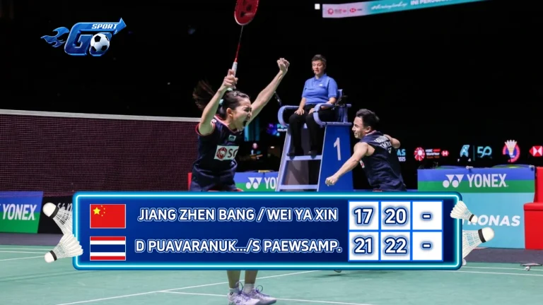 JIANG ZHEN BANG / WEI YA XIN (CHN) VS D PUAVARANUKROH / S PAEWSAMPRAN (THA) | LI-NING CHINA MASTERS 2025 | SF