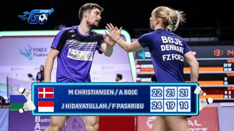 M CHRISTIANSEN / A BOJE (DEN) VS J HIDAYATULLAH / F PASARIBU (INE) | SUWON VICTOR KOREA OPEN 2025 |R16