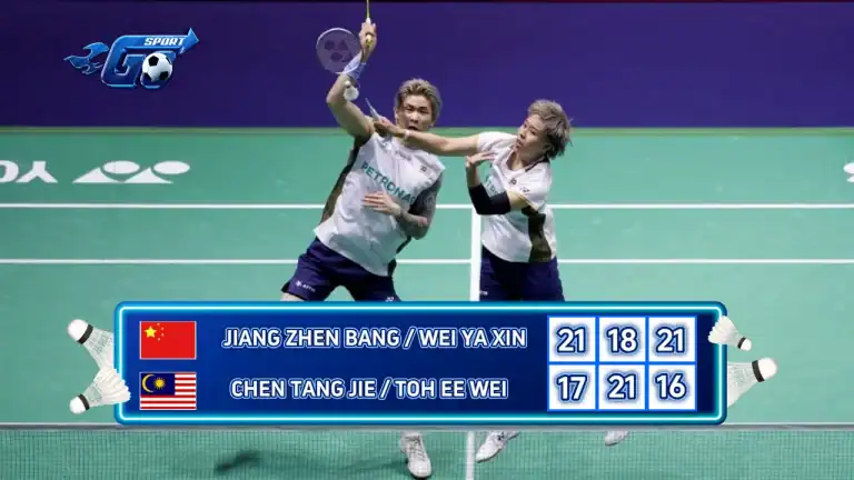 JIANG ZHEN BANG / WEI YA XIN (CHN) VS CHEN TANG JIE / TOH EE WEI (MAS) | VICTOR DENMARK OPEN 2025 |SF
