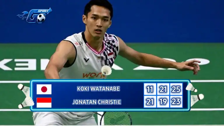 KOKI WATANABE (JPN) VS JONATAN CHRISTIE (INA) | YONEX FRENCH OPEN 2025 |R16