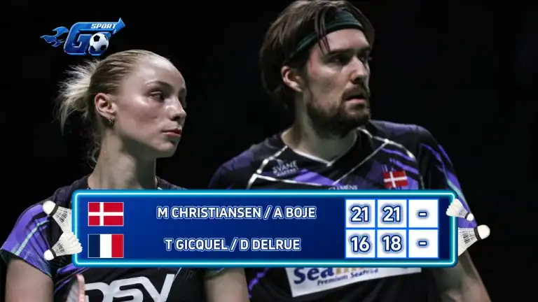 M CHRISTIANSEN / ABOJE (DEN) VS T GICQUEL / DELRUE (FRA) | YONEX FRENCH OPEN 2025 |QF