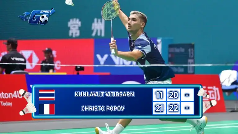 KUNLAVUT VITIDSARN (THA) VS CHRISTO POPOV (FRA) | YONEX FRENCH OPEN 2025 | SF