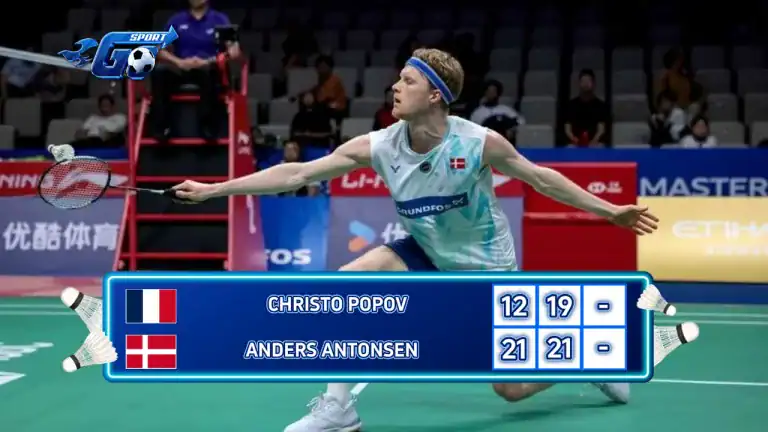 CHRISTO POPOV (FRA) VS ANDERS ANTONSEN (DEN) | YONEX FRENCH OPEN 2025 | FINAL