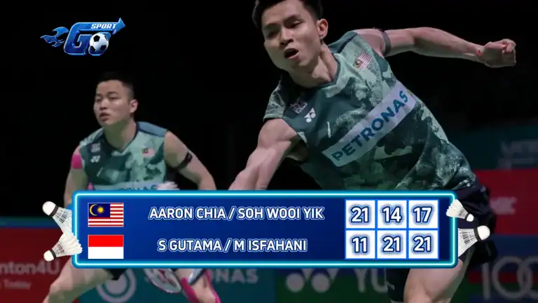AARON CHIA / SOH WOOI YIK (MAS) VS S GUTAMA / M ISFAHANI (INA) | HYLO OPEN 2025 | QF