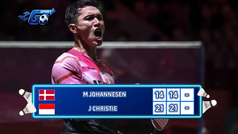 M KOHANNESEN (DEN) VS J CHRISTIE (INA) | HYLO OPEN 2025 | FINAL