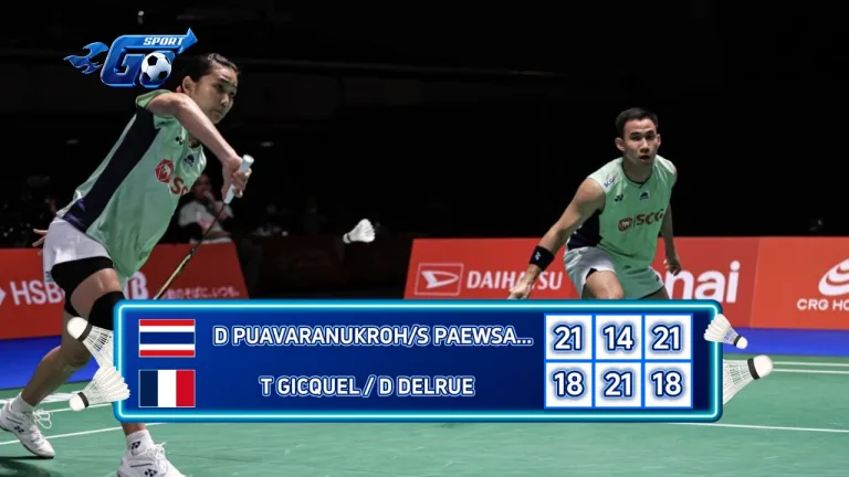 D PUAVARANUKROH / S PAEWSAMPRAN (THA) VS T GICQUEL / D DELRUE (FRA) | KUMAMOTO MASTER JAPAN 2025 | FINAL