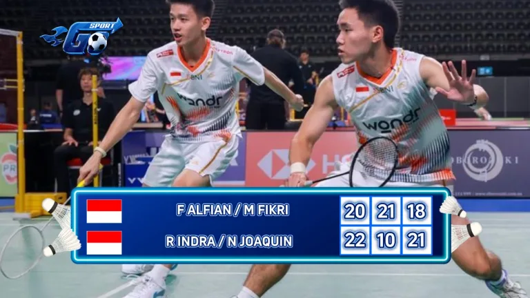 F ALFIAN/M FIKRI (INA) VS R INDRA / N JOAQUIN (INA) | SATHIO GROUP AUSTRALIANOPEN 2025 | FINAL