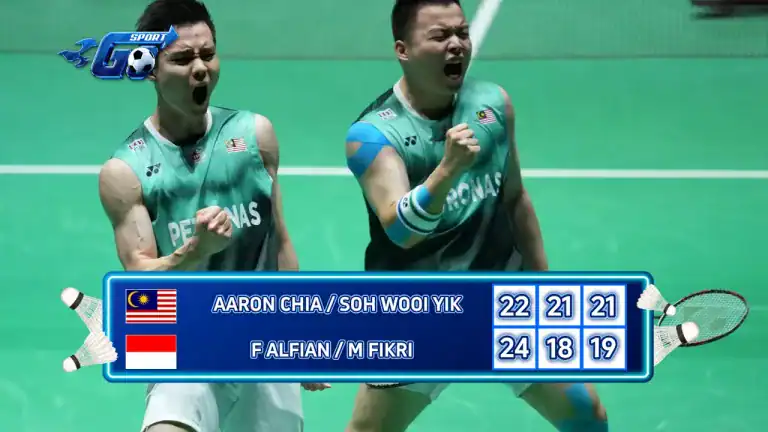 AARON CHIA / SOH WOOI YIK (MAS) VS F ALFIAN / M FIKRI (INA) | HSBC BWF WORLD TOUR FINAL | GROUP-B R1