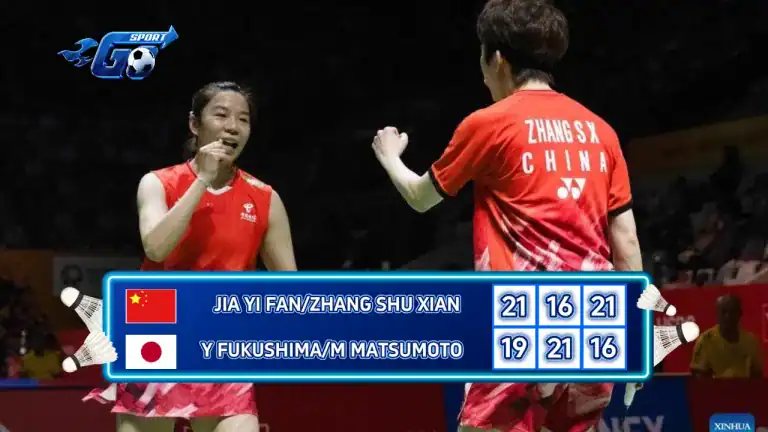 JIA YI FAN / ZHANG SHU XIAN (CHN) VS Y FUKUSHIMA / M MATSUMOTO (JPN) | HSBC BWF WORLD TOUR FINAL | GROUP-A R2