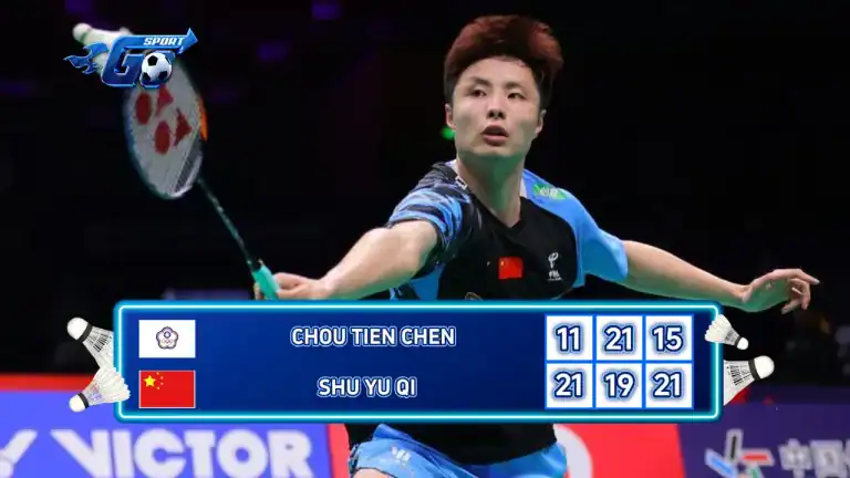 CHOU TIEN CHEN (TPE) VS SHI YU QI (CHN) | HSBC BWF WORLD TOUR FINAL | GROUP-B R2