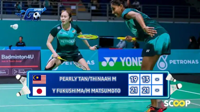 PEARLY TAN / THINAAH M (MAS) VS Y FUKUSHIMA / M MATSUMOTO (JPN) | HSBC BWF WORLD TOUR FINAL | SF