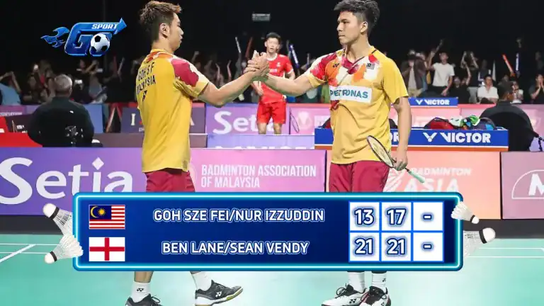 GOH SZE FEI / NUR IZZUDDIN (MAS) VS BEN LANE / SEAN VENDY (ENG) | PETRONAS MALAYSIA OPEN 2026 | R16