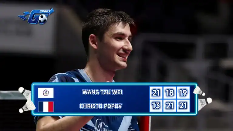 WANG TZU WEI [TPE] VS [FRA] CHRISTO POPOV | YONEX-SUNRISE INDIA OPEN 2026 | MS | R32