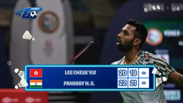 LEE CHEUK YIU [HKG] VS [IND] PRANNOY H. S. | YONEX-SUNRISE INDIA OPEN 2026 | MS | R32