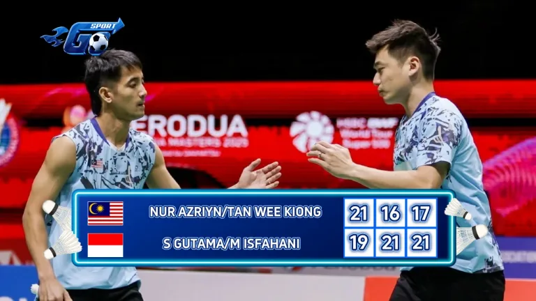 NUR AZRIYN/TAN WEE KIONG [MAS] VS [INA] S GUTAMA/M ISFAHANI | DAIHATSU INDONESIA MASTERS 2026 | MD | R16
