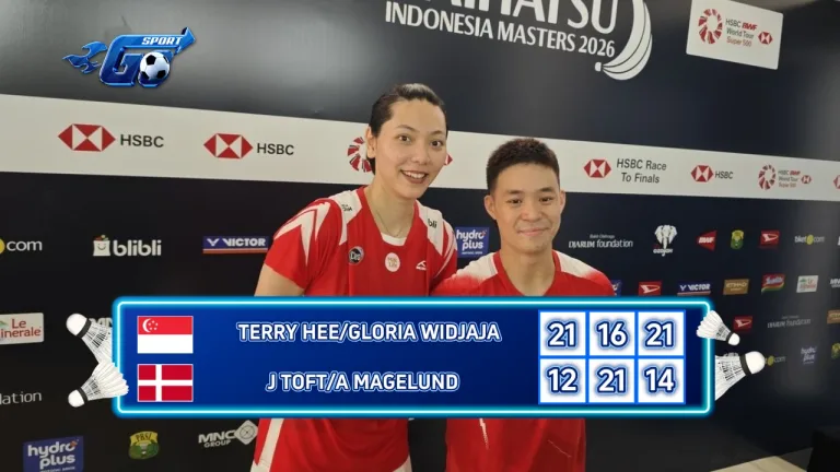 TERRY HEE / GLORIA WIDJAJA [SGP] VS [DEN] JESPER TOFT / AMALIE MAGELUND | DAIHATSU INDONESIA MASTERS 2026 | XD | R16